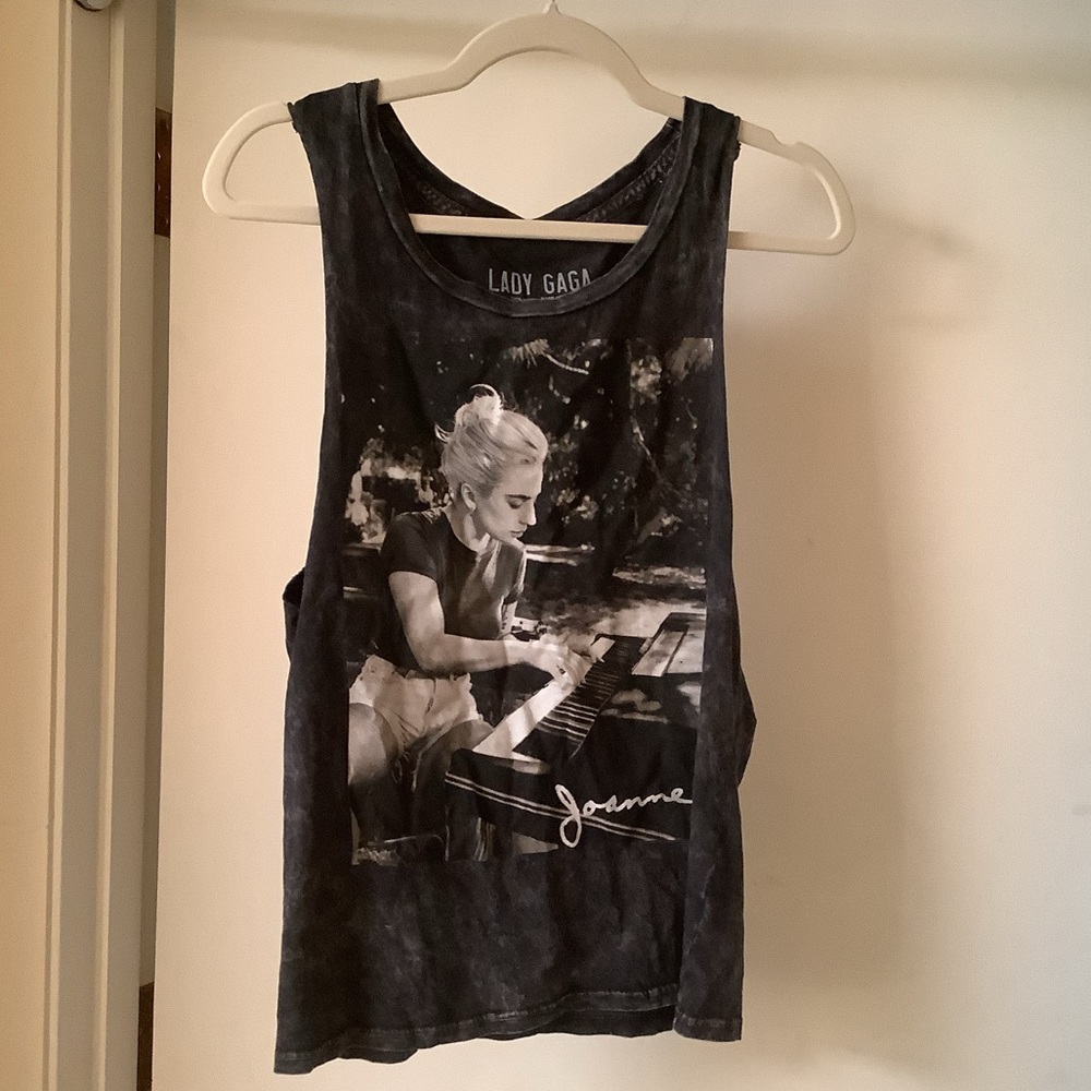 Lady Gaga Graphic Tank Top Joanne